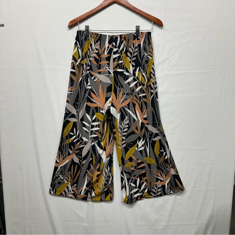 Bob Mackie Wide Leg Pants Women’s Small Abstract Print Pull On Size Small - Picture 2 of 9